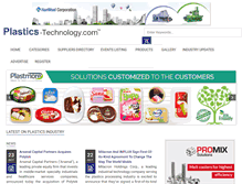 Tablet Screenshot of plastics-technology.com